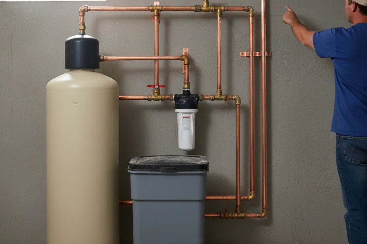 Whole-house water treatment system installed in Belews Creek
